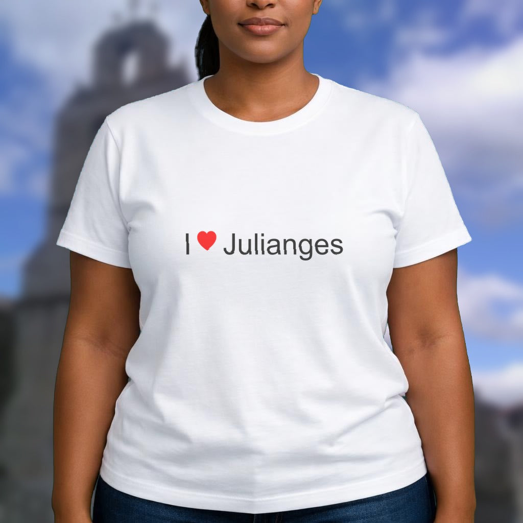 T-shirt I love julianges