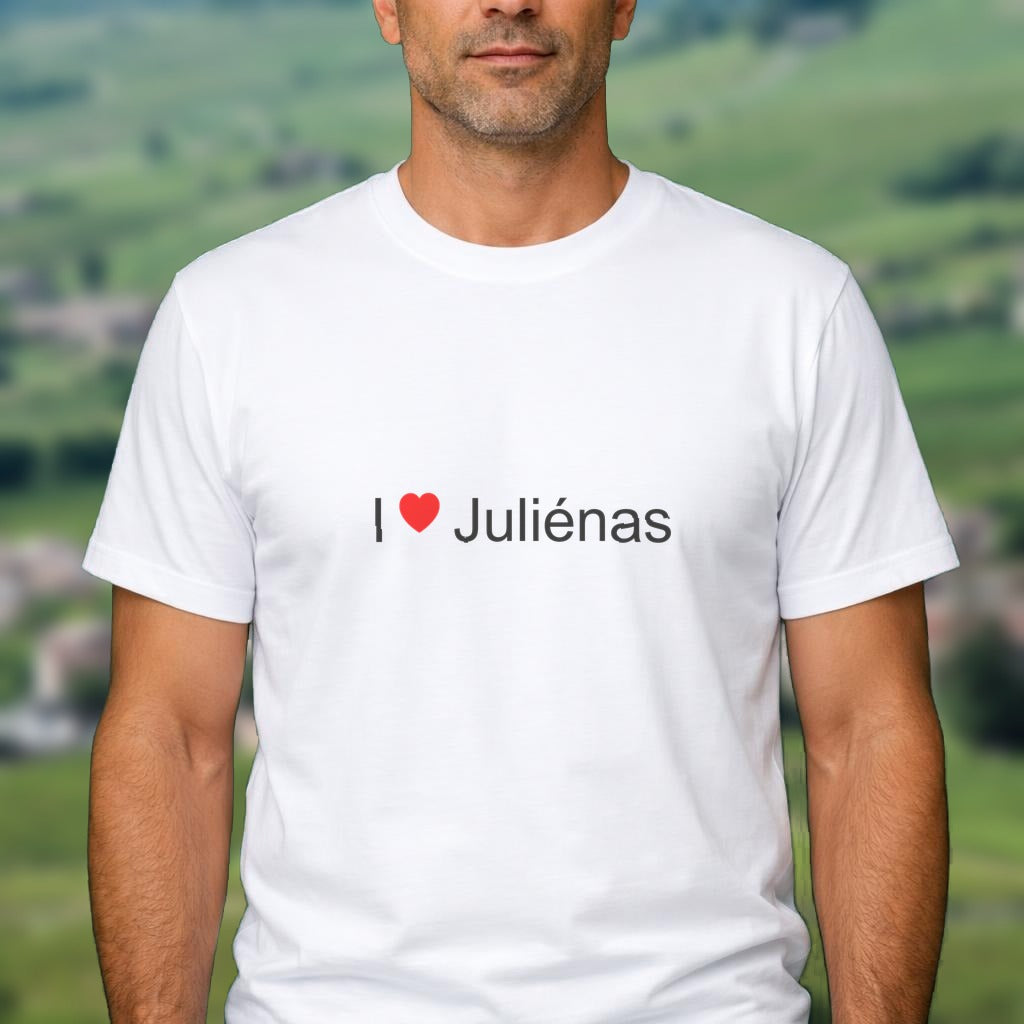 T-shirt I love juliénas