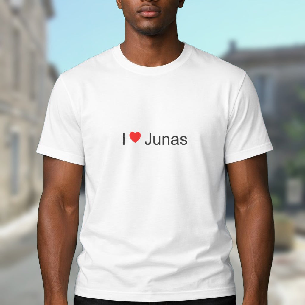 T-shirt I love junas