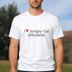T-shirt I love juvigny val d'andaine