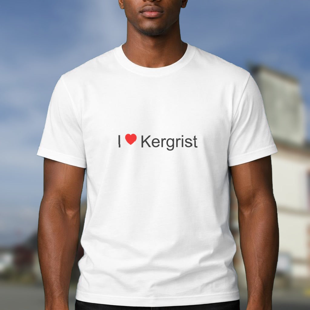 T-shirt I love kergrist