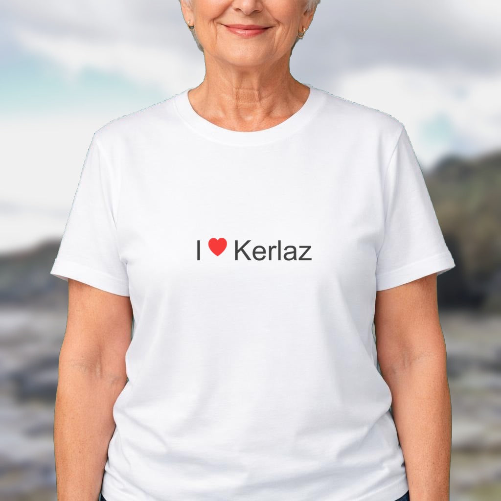 T-shirt I love kerlaz