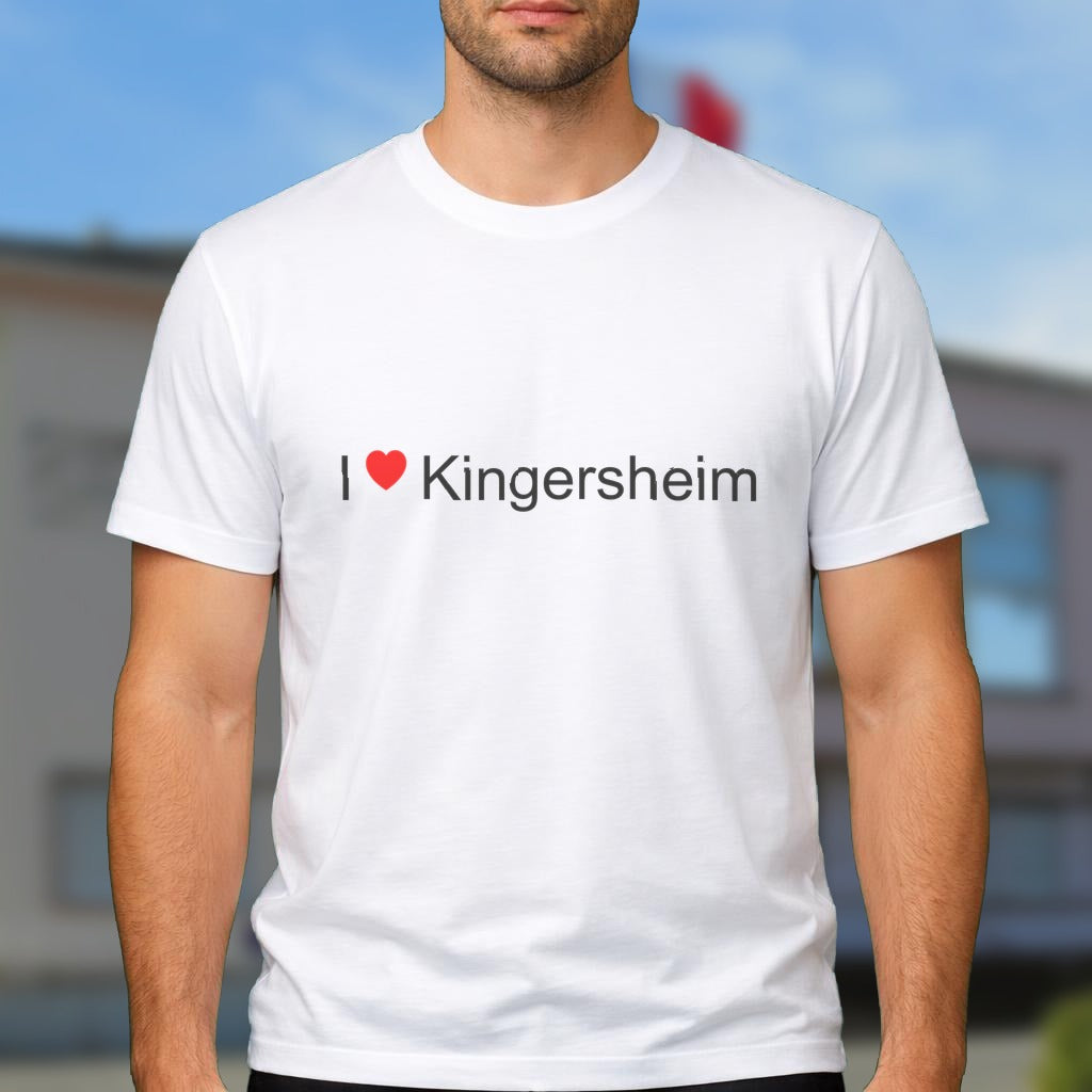 T-shirt I love kingersheim