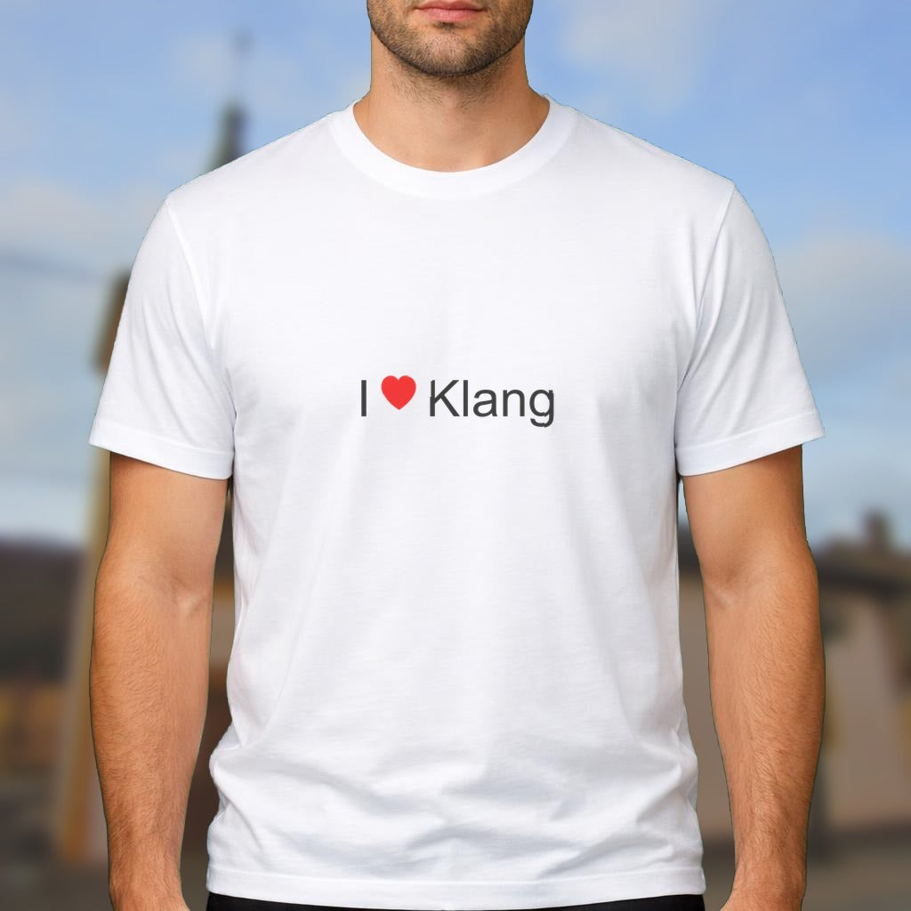 T-shirt I love klang
