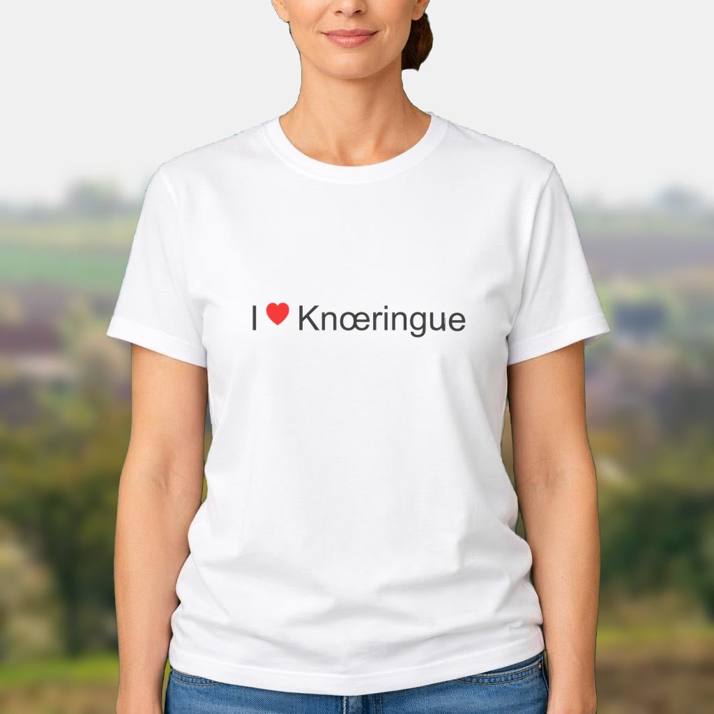 T-shirt I love knœringue