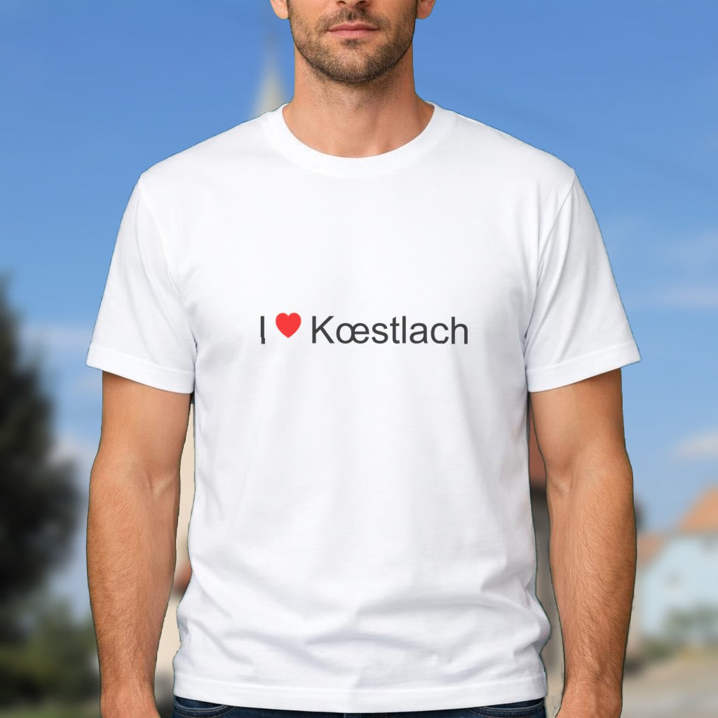 T-shirt I love kœstlach