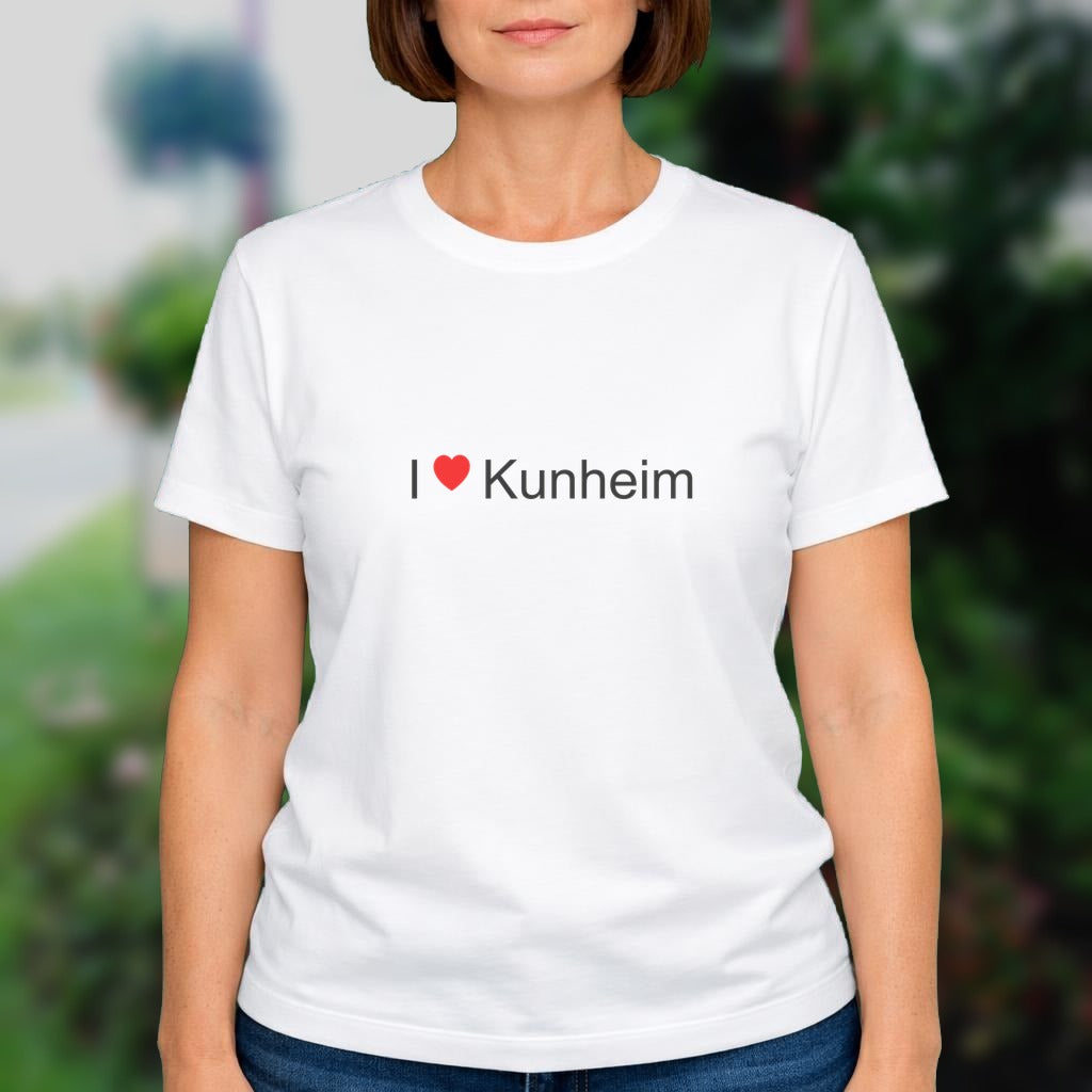T-shirt I love kunheim