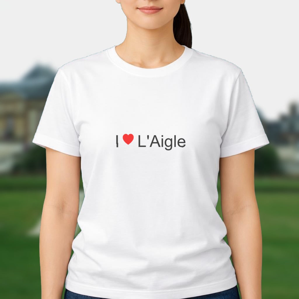 T-shirt I love l'aigle