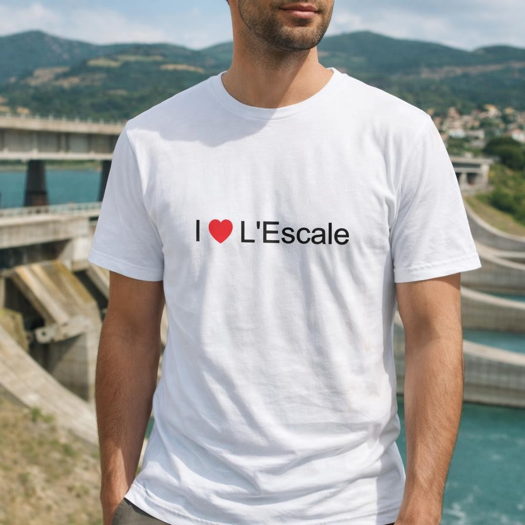T-shirt I love l'escale