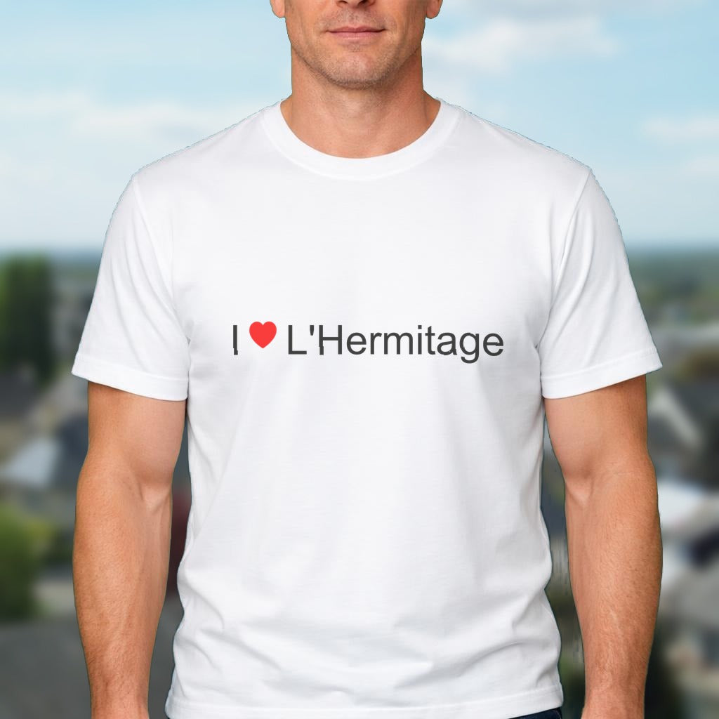 T-shirt I love l'hermitage