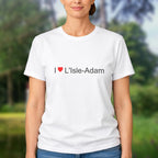 T-shirt I love l'isle-adam