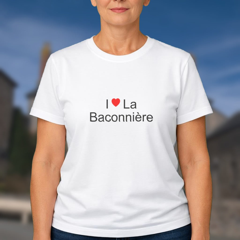 T-shirt I love la baconnière