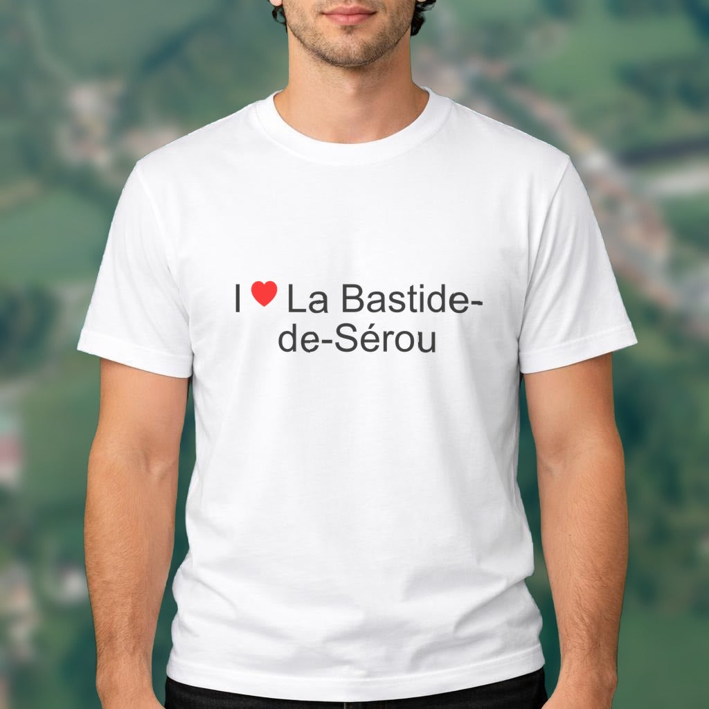 T-shirt I love la bastide-de-sérou