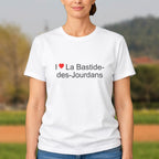 T-shirt I love la bastide-des-jourdans