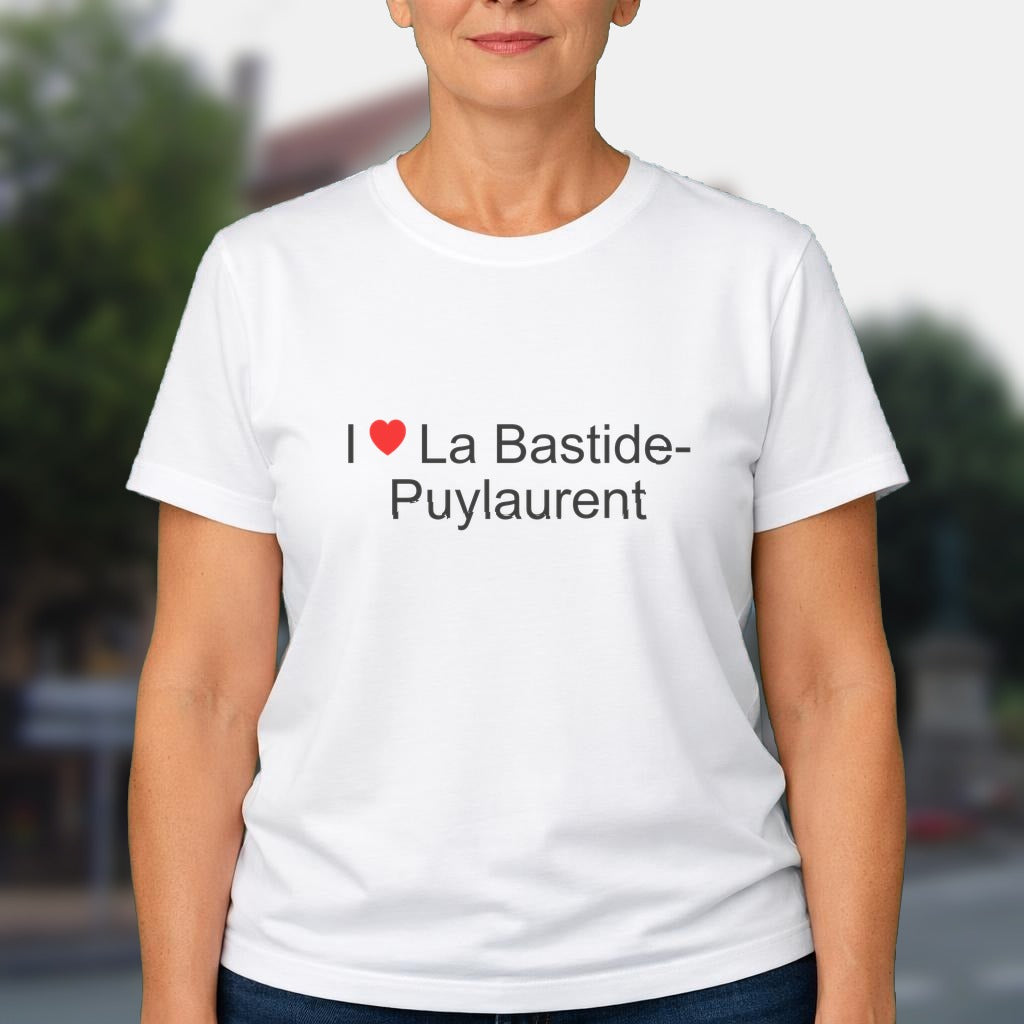 T-shirt I love la bastide-puylaurent