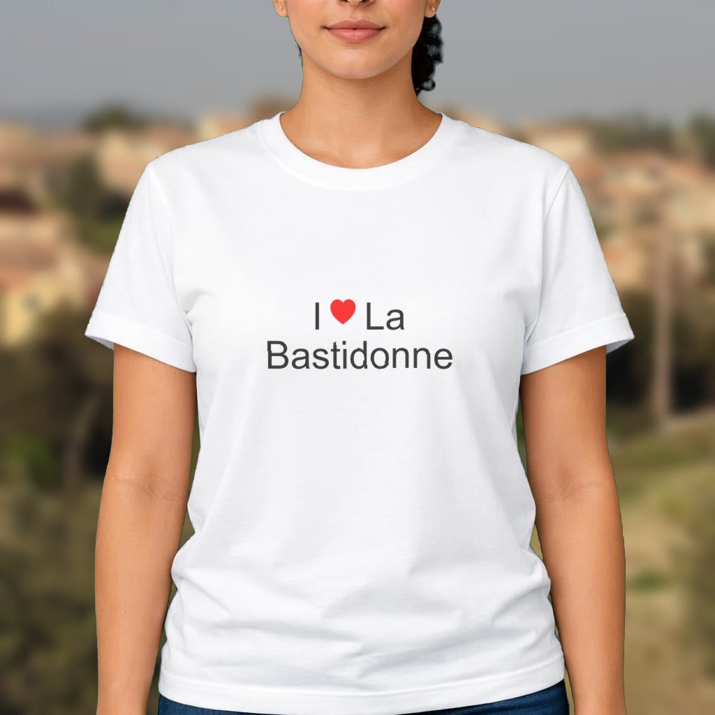 T-shirt I love la bastidonne