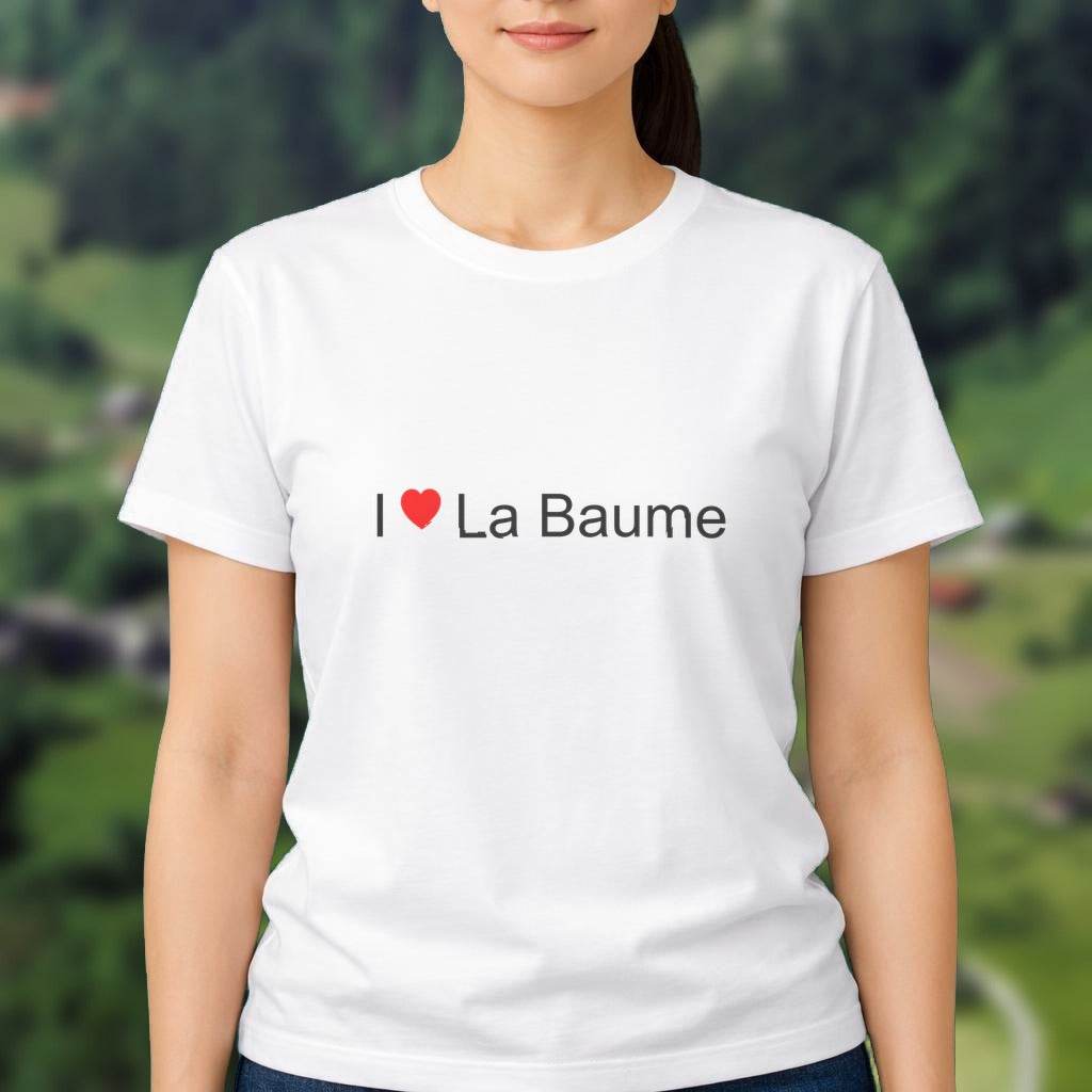 T-shirt I love la baume