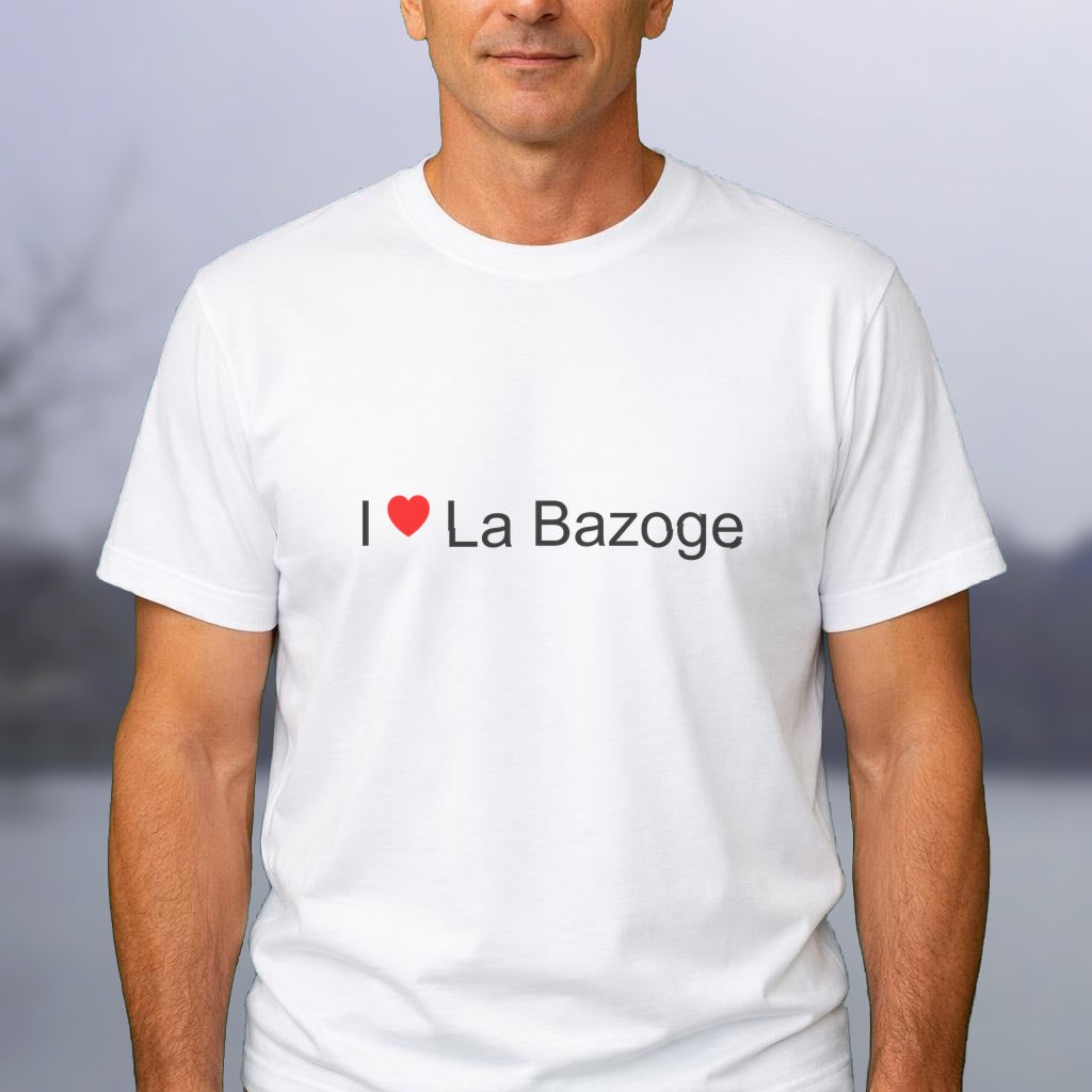 T-shirt I love la bazoge