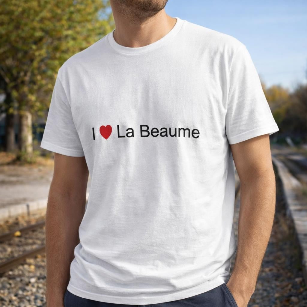 T-shirt I love la beaume