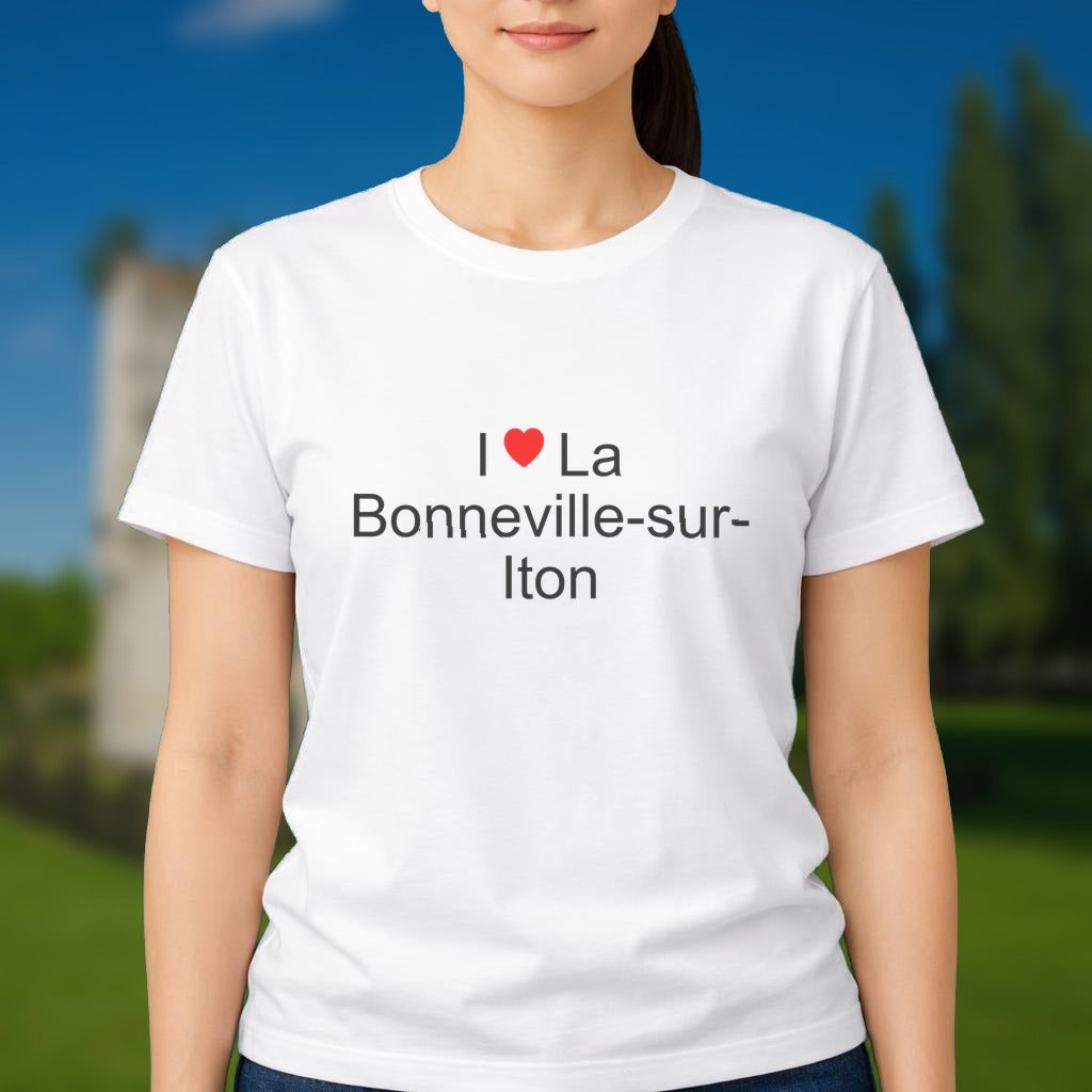 T-shirt I love la bonneville-sur-iton