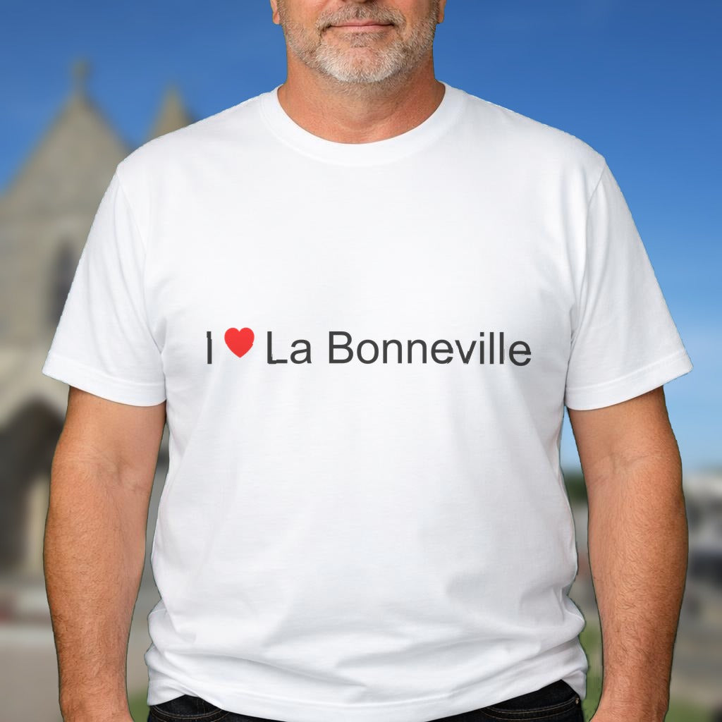 T-shirt I love la bonneville