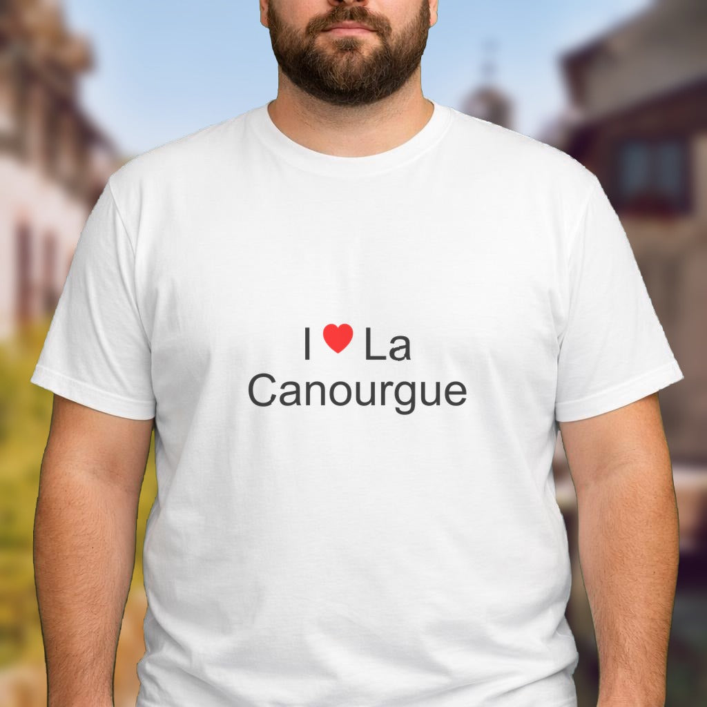 T-shirt I love la canourgue