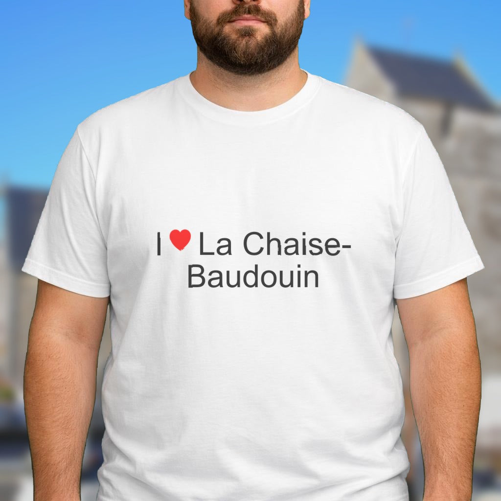 T-shirt I love la chaise-baudouin