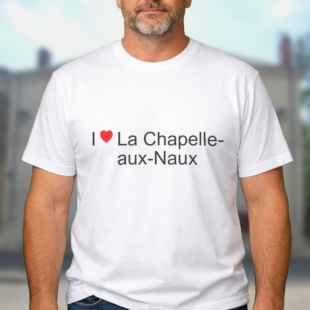 T-shirt I love la chapelle-aux-naux