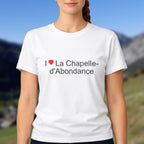 T-shirt I love la chapelle-d'abondance
