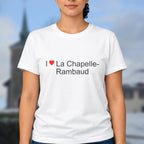 T-shirt I love la chapelle-rambaud