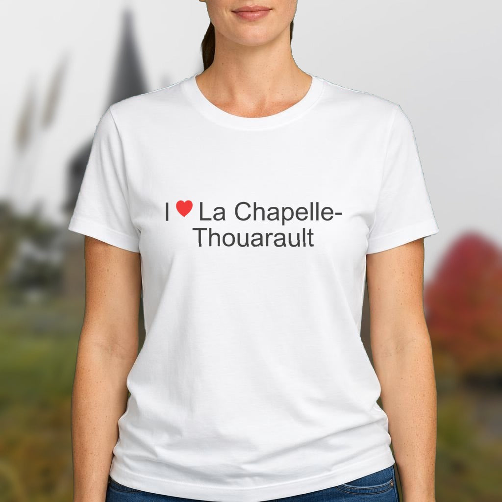 T-shirt I love la chapelle-thouarault