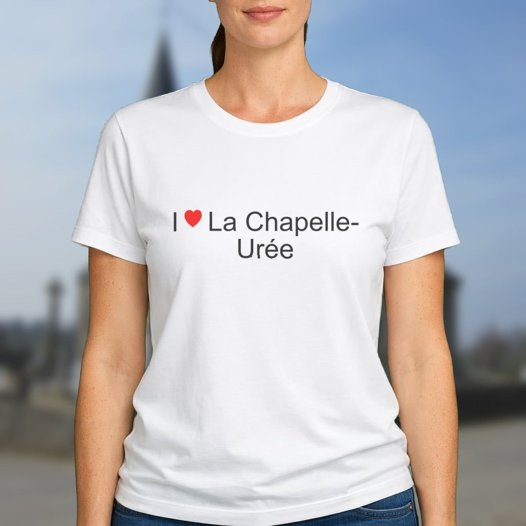 T-shirt I love la chapelle-urée