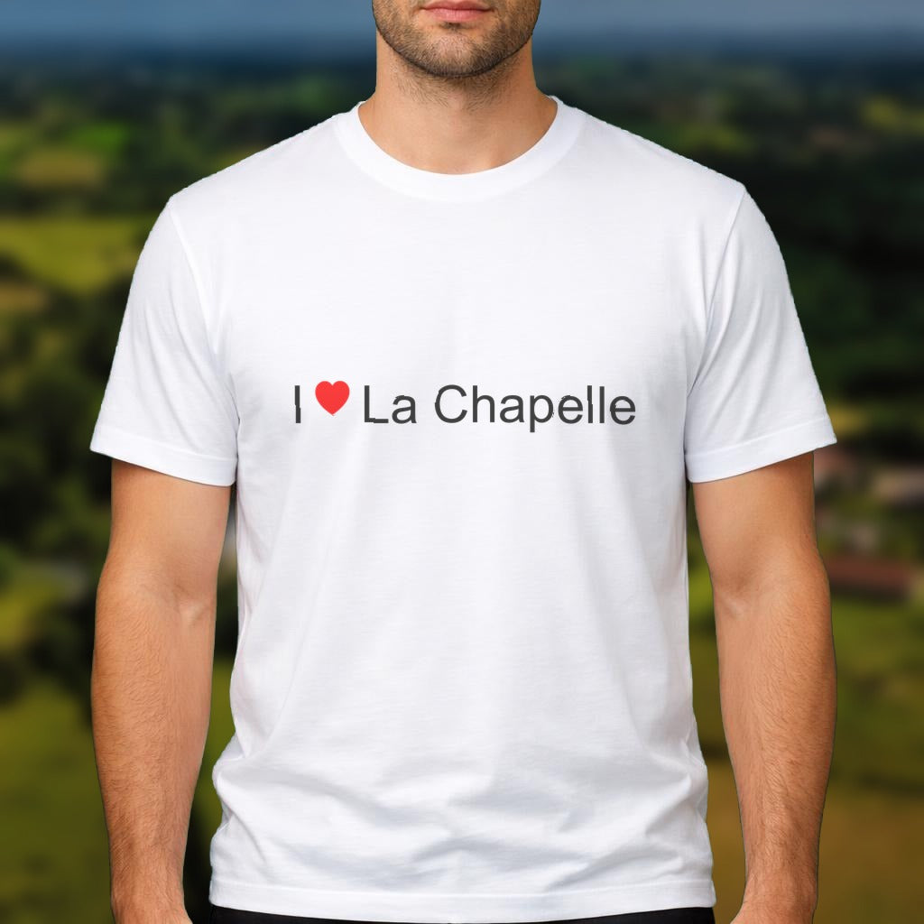 T-shirt I love la chapelle