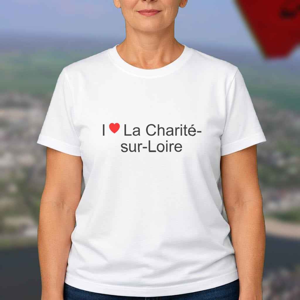 T-shirt I love la charité-sur-loire
