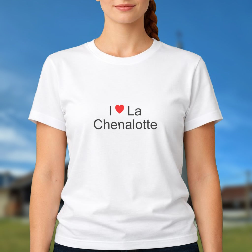 T-shirt I love la chenalotte