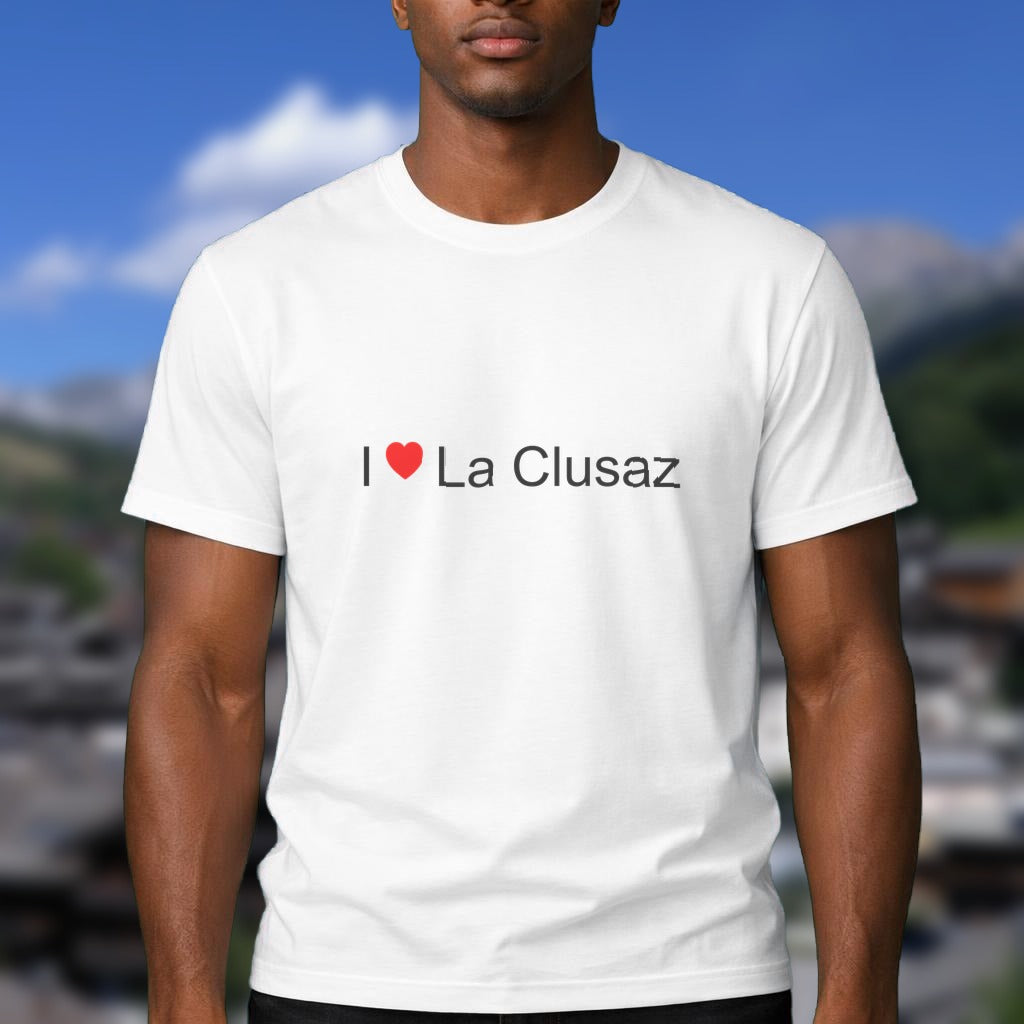 T-shirt I love la clusaz