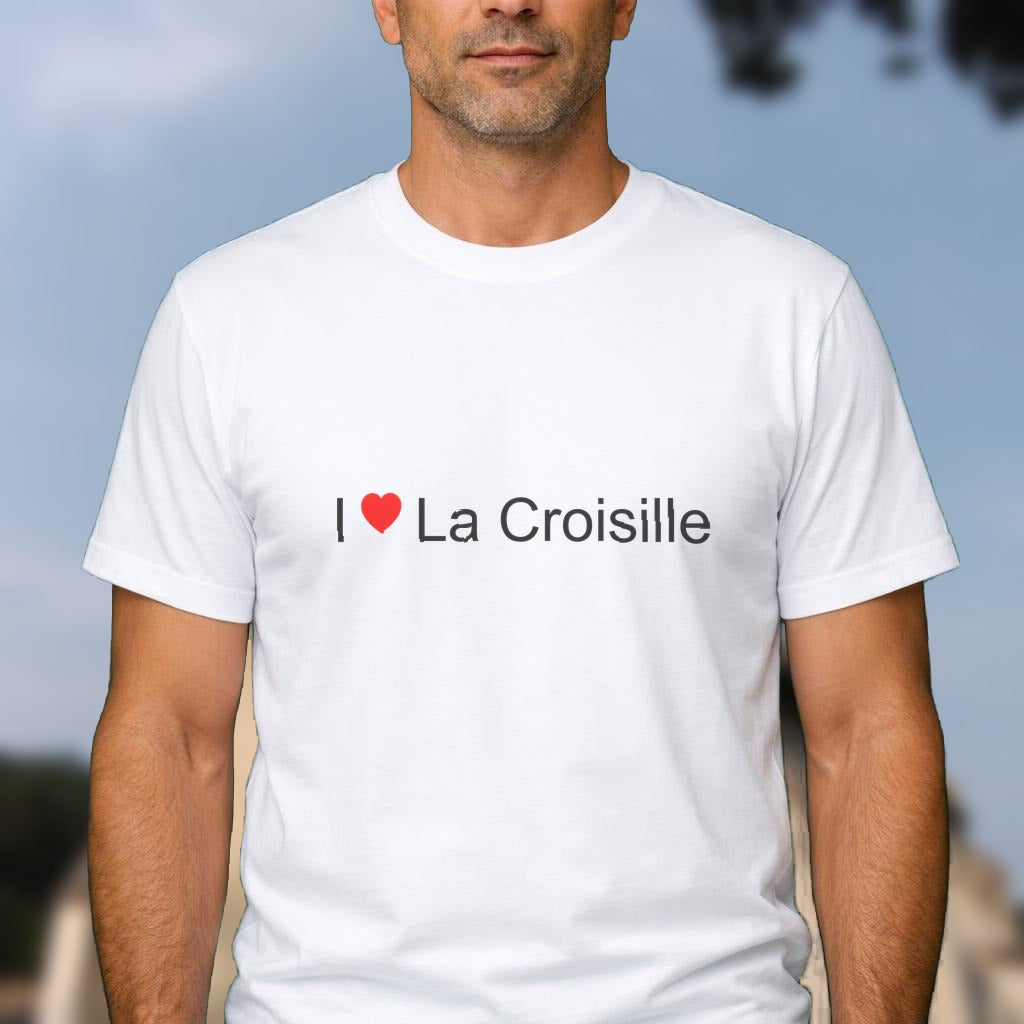 T-shirt I love la croisille