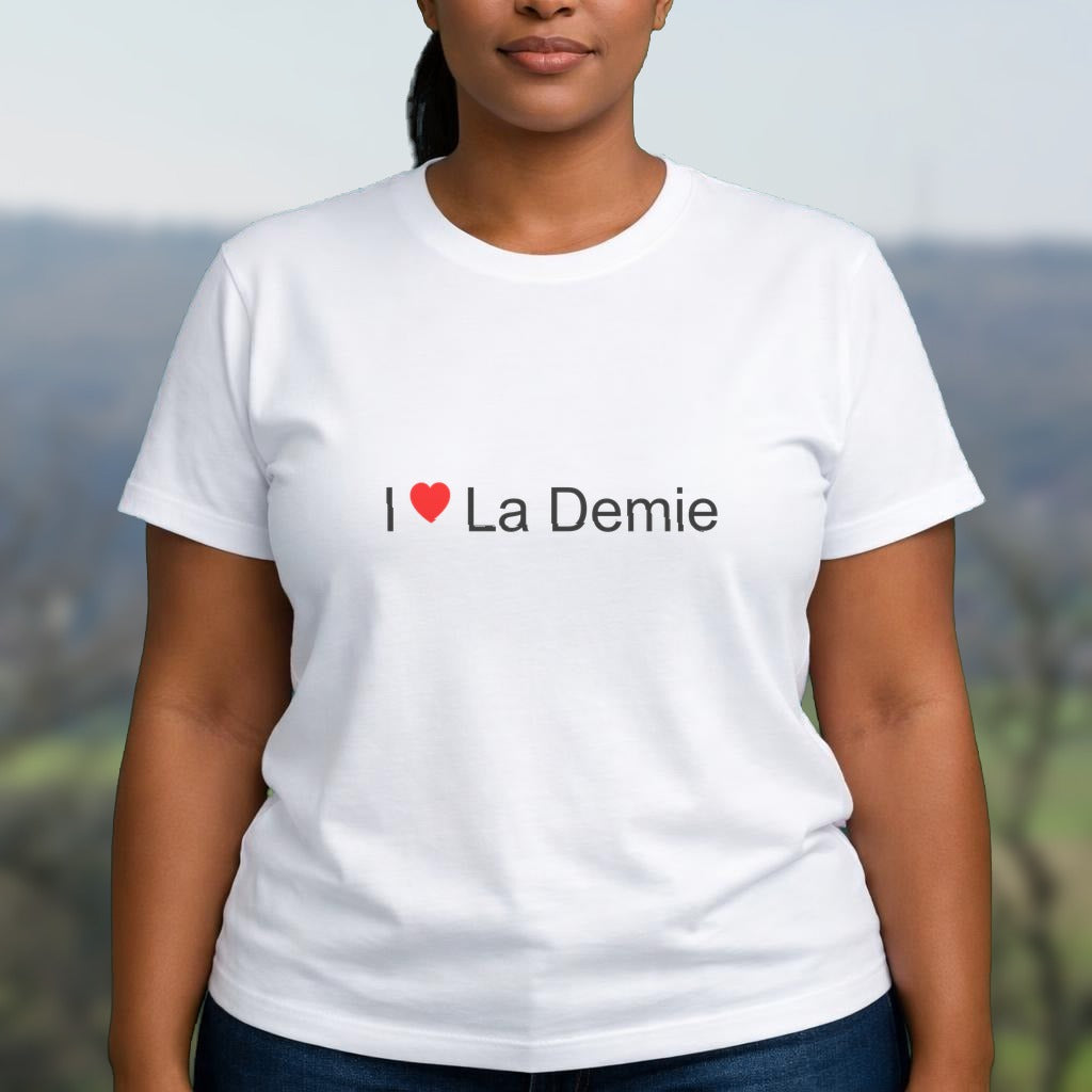 T-shirt I love la demie