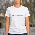 T-shirt I love la farlède