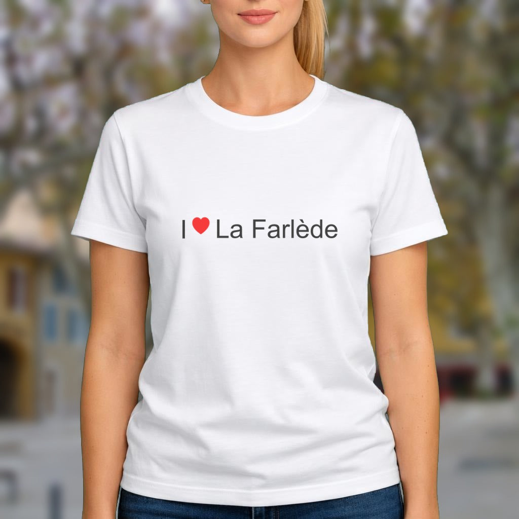 T-shirt I love la farlède