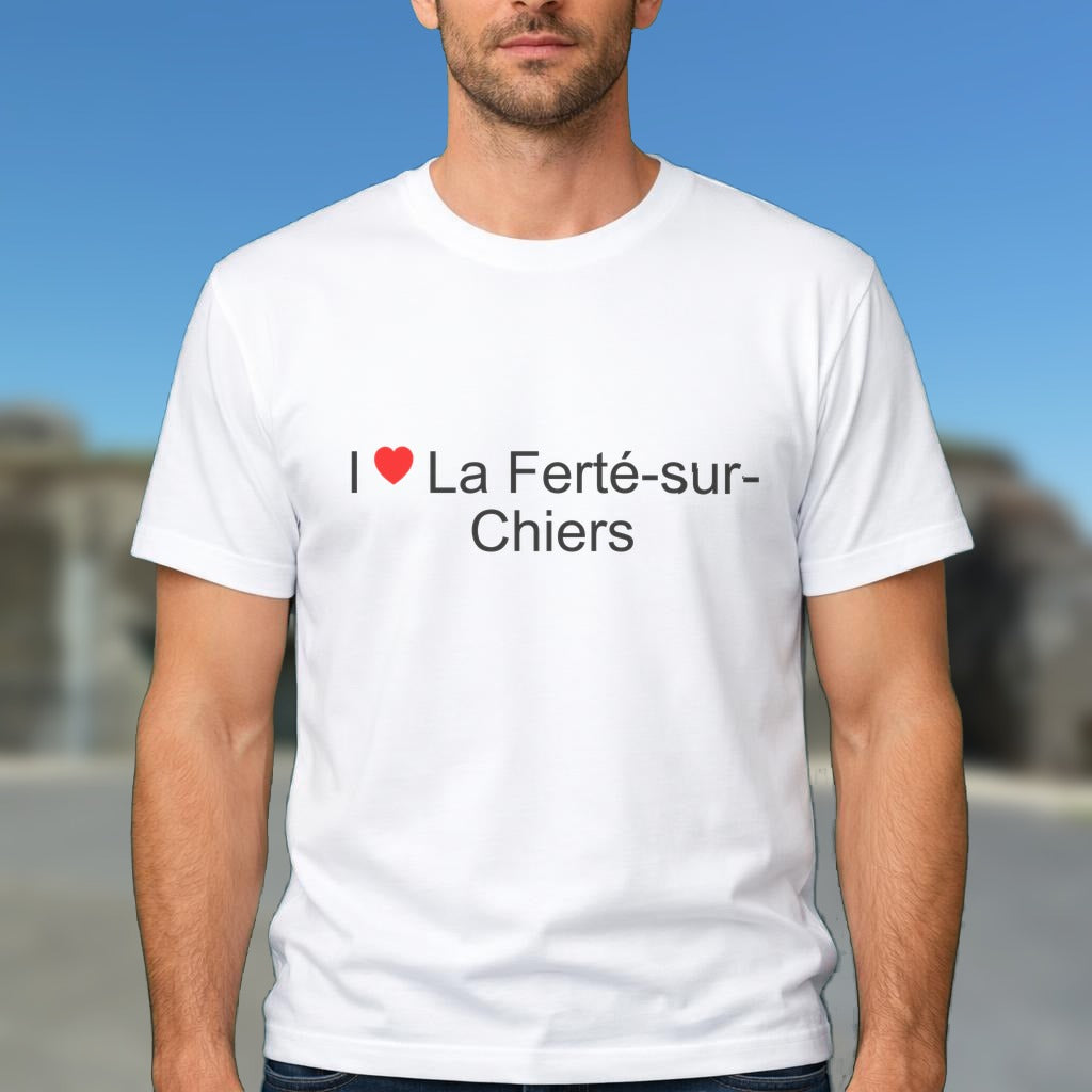 T-shirt I love la ferté-sur-chiers