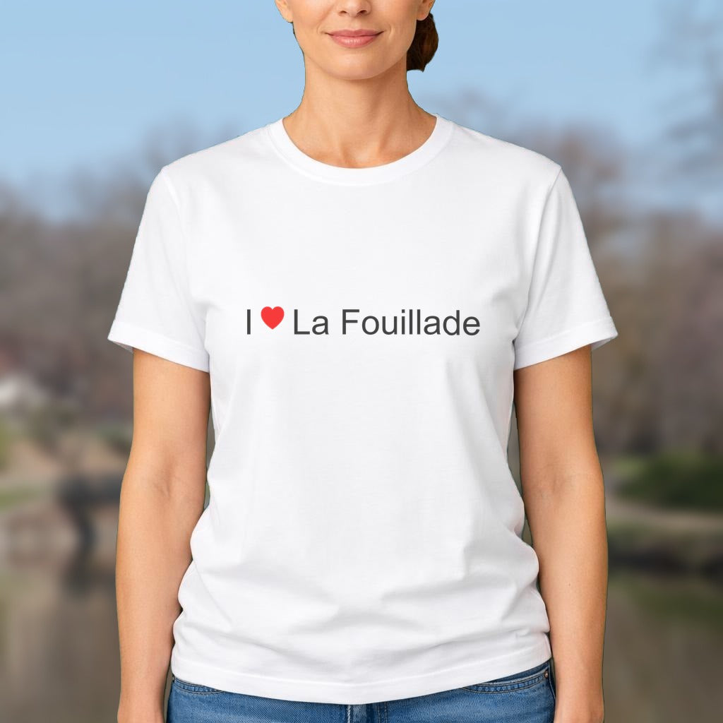 T-shirt I love la fouillade