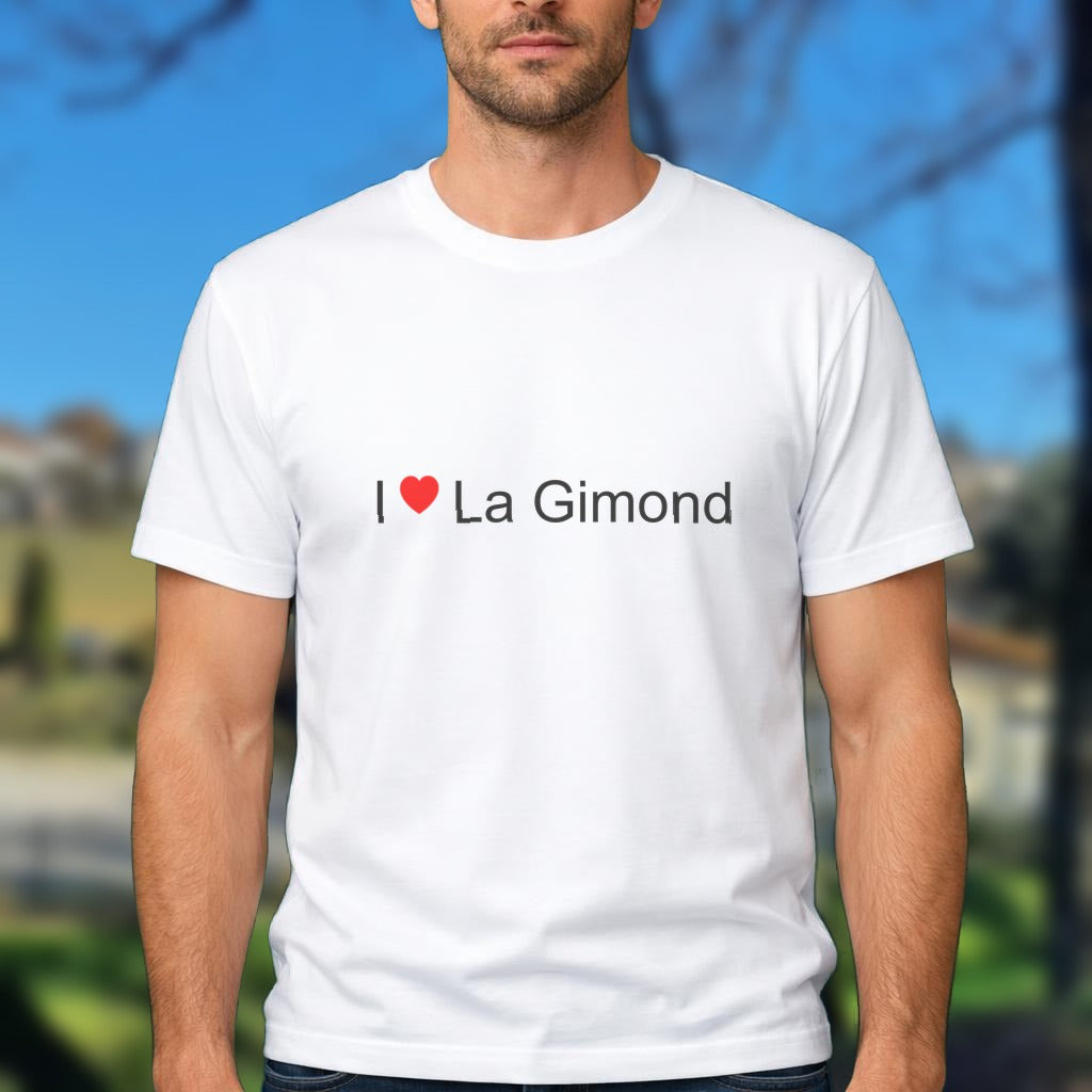 T-shirt I love la gimond