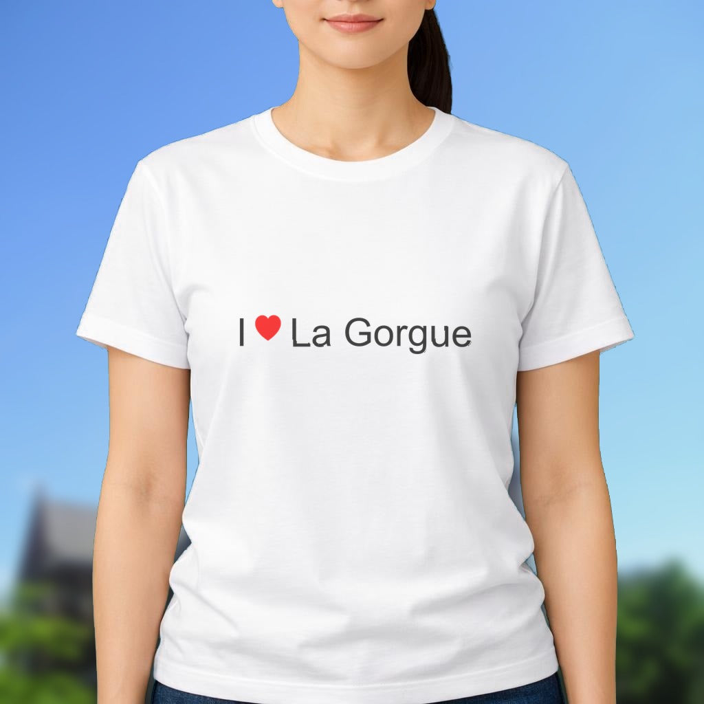 T-shirt I love la gorgue
