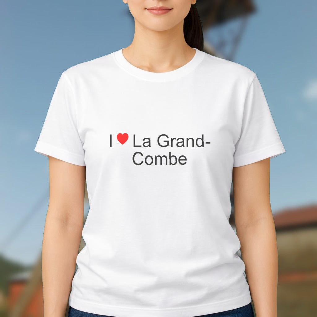 T-shirt I love la grand-combe