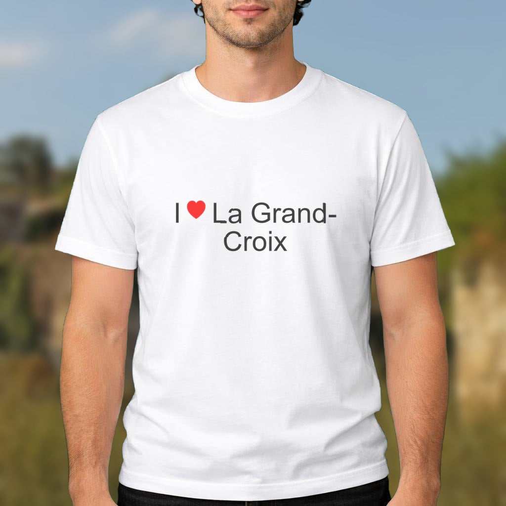 T-shirt I love la grand-croix