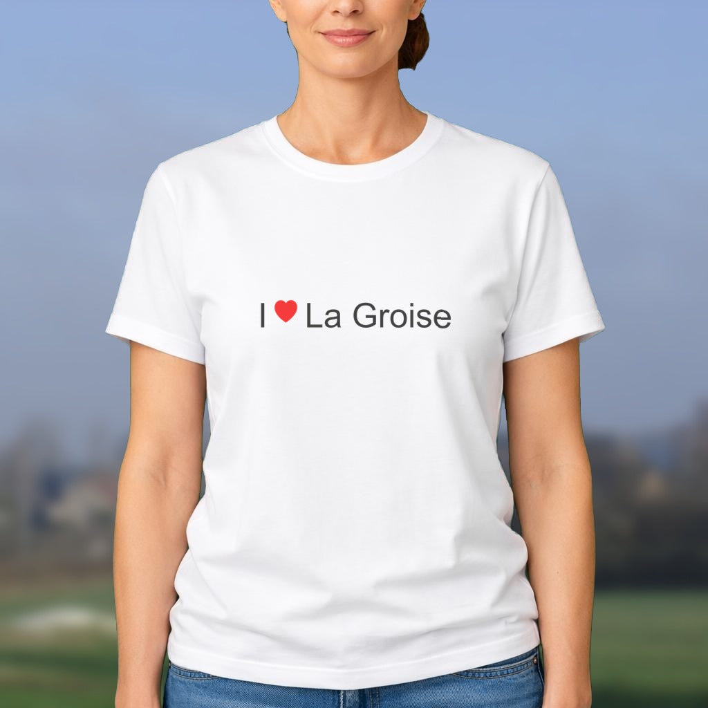 T-shirt I love la groise