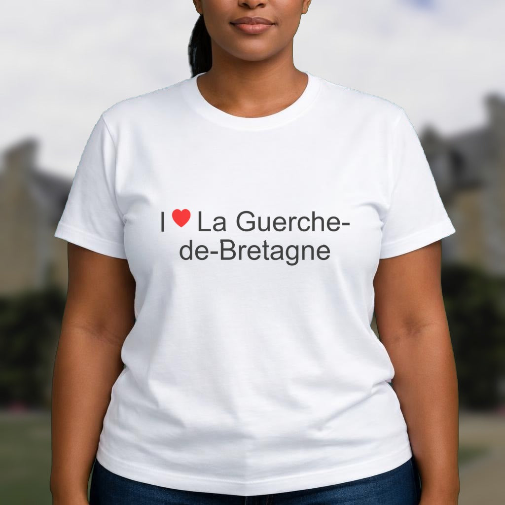 T-shirt I love la guerche-de-bretagne