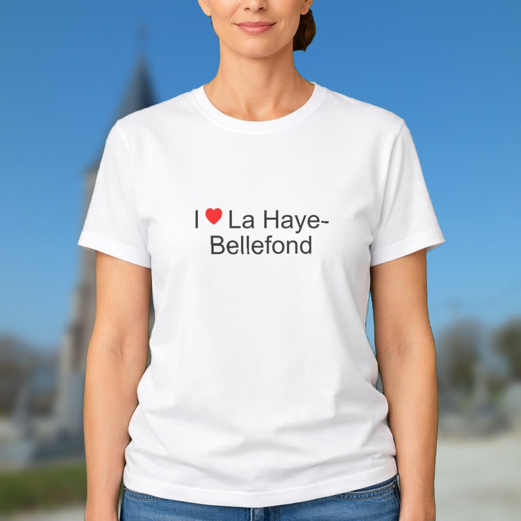T-shirt I love la haye-bellefond