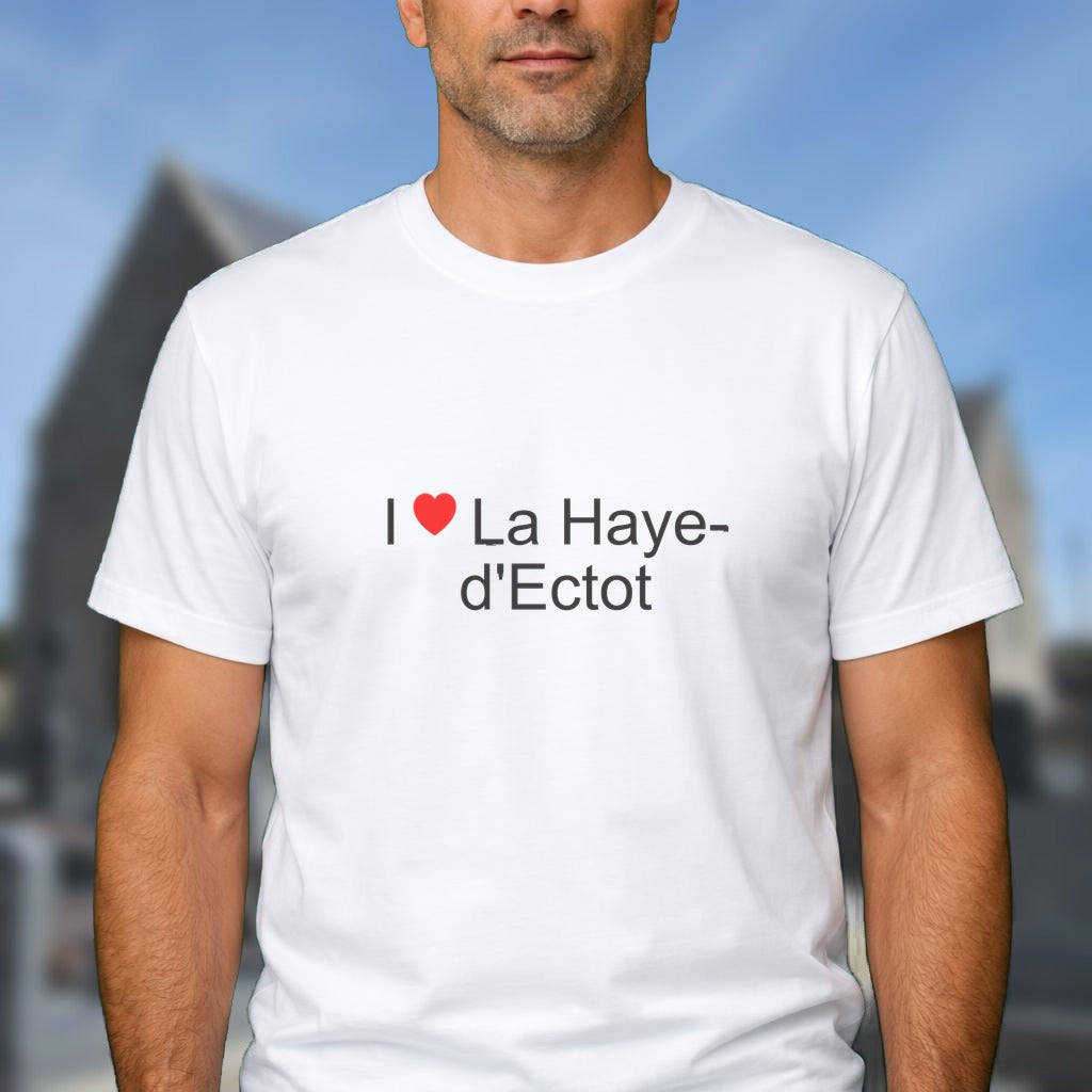 T-shirt I love la haye-d'ectot